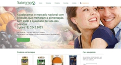 Desktop Screenshot of naturama.com.br