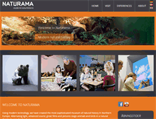 Tablet Screenshot of naturama.dk